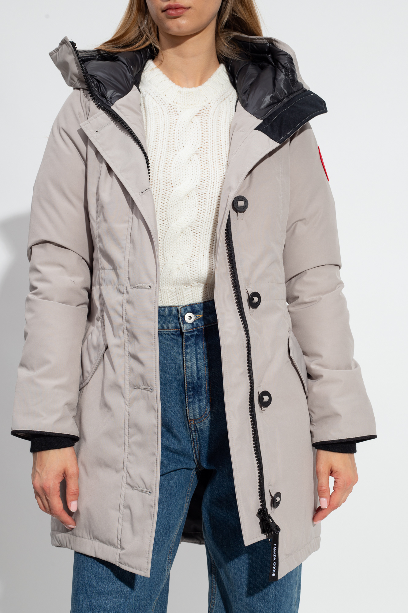 Canada goose rossclair fusion fit outlet limestone